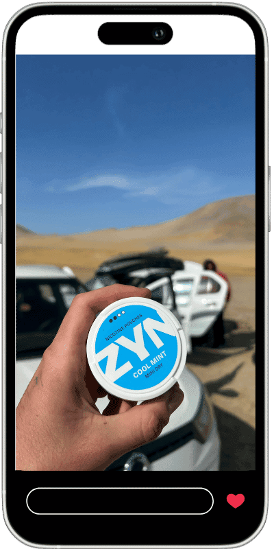 Foto de usuario usando ZYN en Perú #13